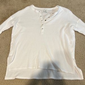 Aerie waffle tee